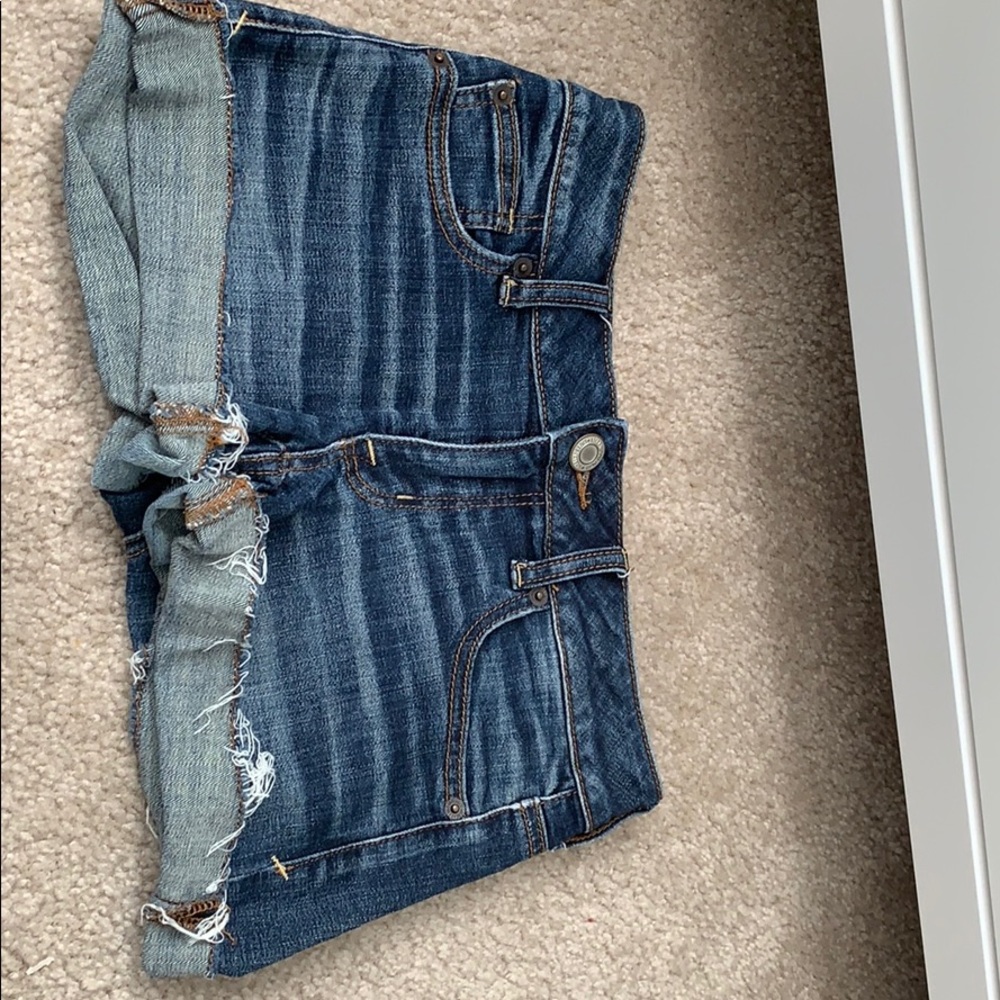 Blue Jean Shorts. American Eagle